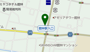 尾花指圧治療所の地図画像