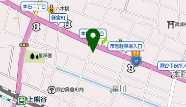 タニタ楽器ヤマハ英語教室熊谷本店センターの地図画像