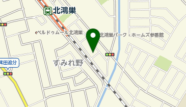 タニタ楽器ヤマハ音楽教室 北鴻巣センターの地図画像