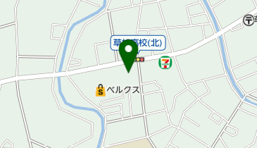 草加聖書バプテスト教会の地図画像
