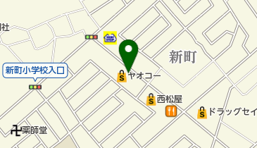 クリーニングシャープ一本松南店の地図画像