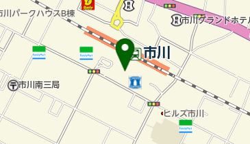 市川公共職業安定所 マザーズコーナーの地図画像