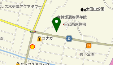 有限会社一角木更津営業所の地図画像