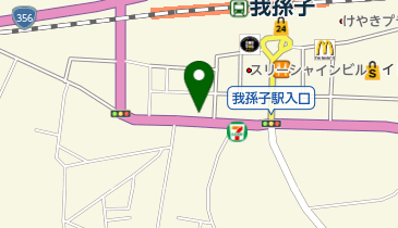 まきや燃料店の地図画像
