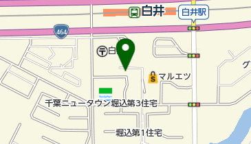 千葉県テニス協会の地図画像