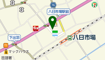 フデウチの地図画像