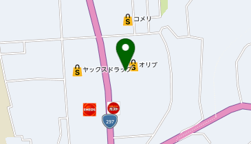 らくーね大多喜店の地図画像