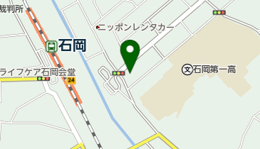 アースサポート石岡の地図画像