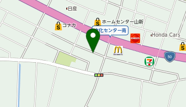 うさちゃんクリーニングとりせん結城店の地図画像