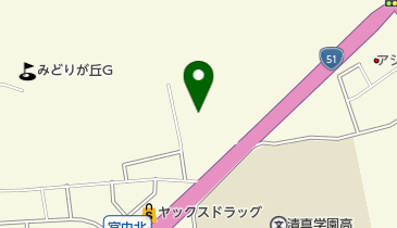 鹿嶋市まちづくり市民センター体育館の地図画像