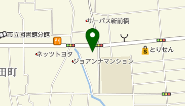 クリーニングホシノ前橋小相木店の地図画像