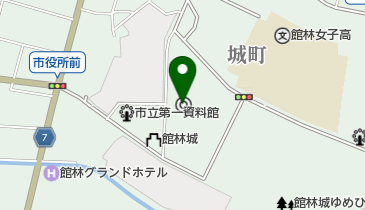 群馬県住宅供給公社館林支所の地図画像