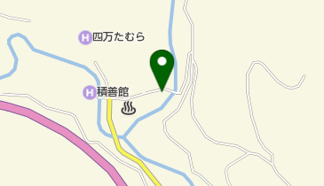 料理旅館くれないの地図画像