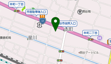 株式会社新健勝苑熊谷店の地図画像