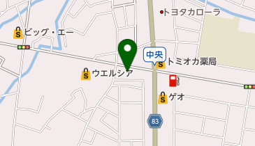 おせんべいやさん本舗煎遊熊谷中央店の地図画像