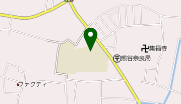 熊谷市役所 奈良児童クラブの地図画像