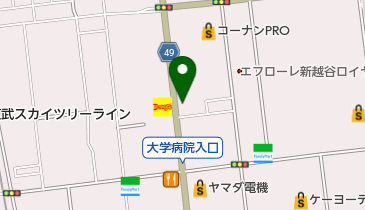 合気道増田道場の地図画像