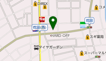 ゆかり美容室本店の地図画像