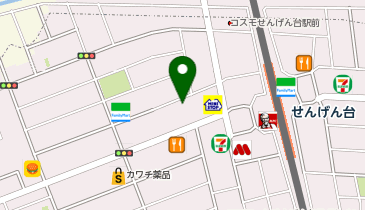 麻雀クラブマリオの地図画像