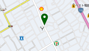 らむ動物病院の地図画像