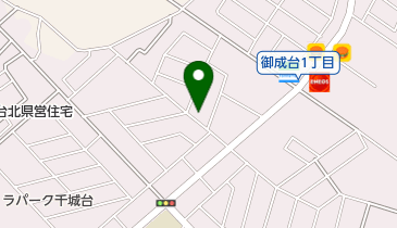 あったか鍼灸院の地図画像