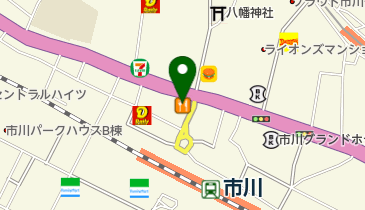 桐朋学園大学音楽学部付属子供のための音楽教室・市川教室の地図画像