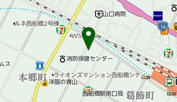 未来の木(NPO法人)西船橋ワークショップの地図画像