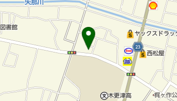 ヘアーサロンユニの地図画像
