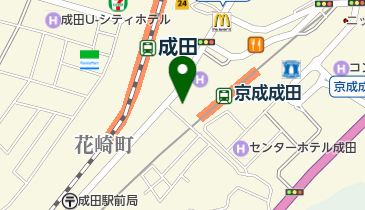 スカイフィットネスクラブ成田の地図画像