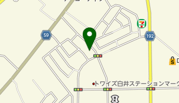 時計修理工房ニューイの地図画像