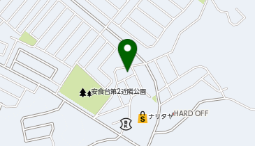 ティーンズスクール印旛栄町校の地図画像