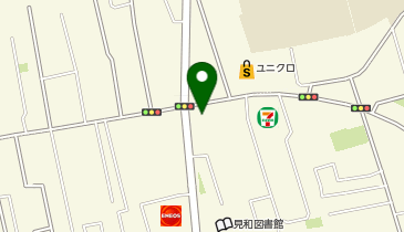 クリーニングサンパワー 見和店の地図画像