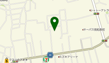 児童館こどもの園の地図画像