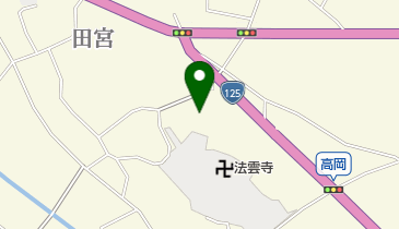 高岡根公民館の地図画像