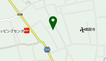 五十嵐染物店の地図画像