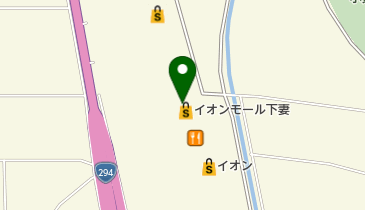 洗濯王イオン下妻店の地図画像