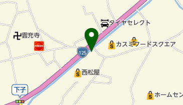 平間商店の地図画像