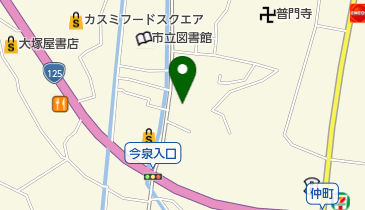 美容室アクシス下妻店の地図画像