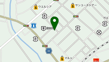 エールトータルビューティー整体整骨院の地図画像