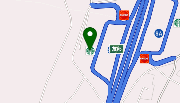 常磐高速友部サービスエリア下り線の地図画像