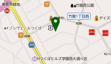 つくば言語技術教育研究所の地図画像