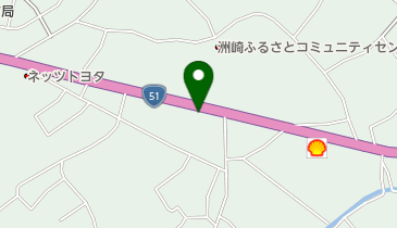 荒張運動具店の地図画像