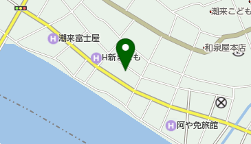 来神鹿不動産の地図画像