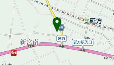 仲沢縫製衣料の地図画像