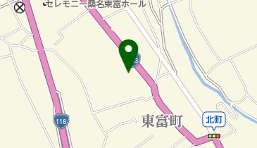 常陸大宮市 東富コミュニティセンターの地図画像