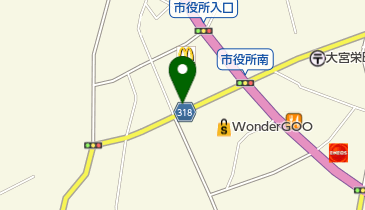 大宮スタジアムの地図画像