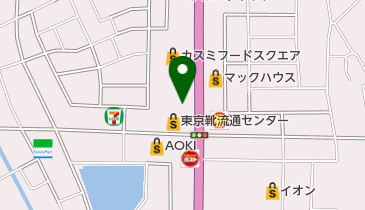アクセスムーン那珂店の地図画像