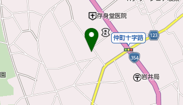 岩井牛乳の地図画像