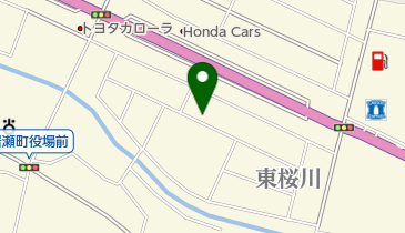 スイミング・サークル・桜川の地図画像