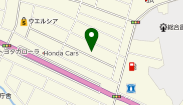 美容室シャラの地図画像